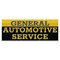 Signmission General Automotive Service Banner Concession Stand Food Truck Single Sided B-96-30070 - alternate 1